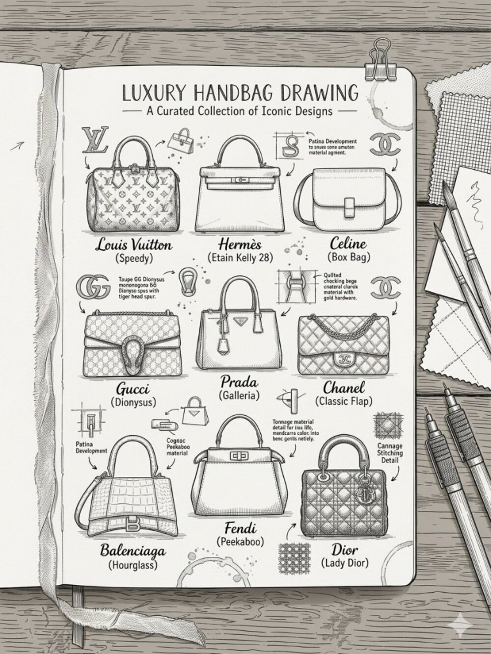 Luxury Item Drawing